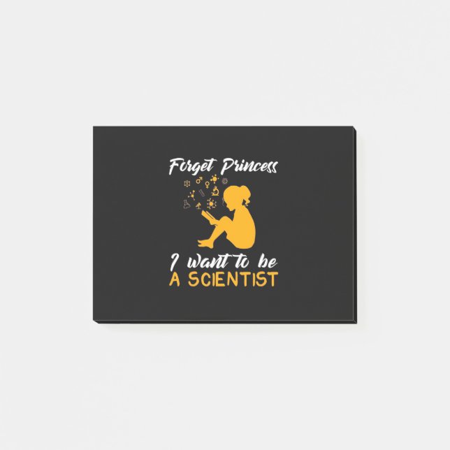 Scientist Gift | I Am Future Scientist Post-it Notes (Front)