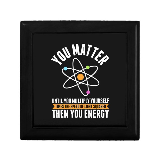 Scientist Gift | Physicist Science Matter Box (Front)