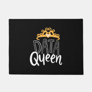 Scientist Gift Proud Data Queen Doormat