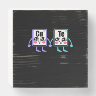 Scientist Gift Scientist Gift Cute Chemistry Wooden Box Sign