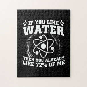 Scientist Gift Scientist If You Like Water Jigsaw Puzzle