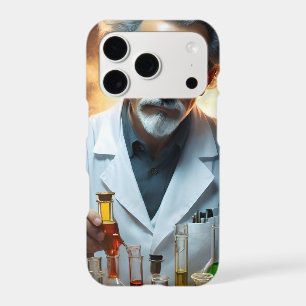 Scientist In A Laboratory Mixing Potions, iPhone 17 Pro Case