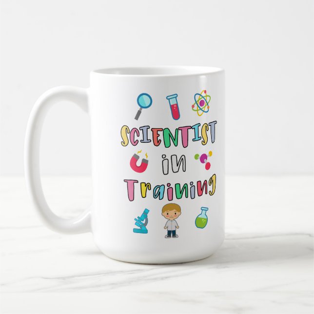Scientist in Training for Young Scientists Coffee Mug (Left)