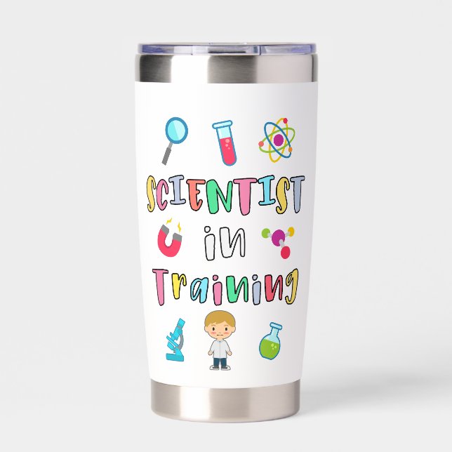 Scientist in Training for Young Scientists Insulated Tumbler (Front)