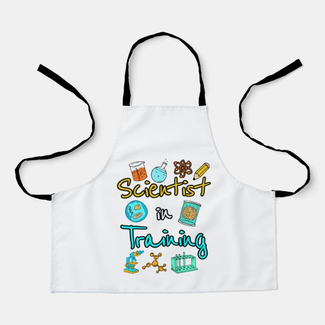 Scientist in Training Science Lover STEM Apron (Front)