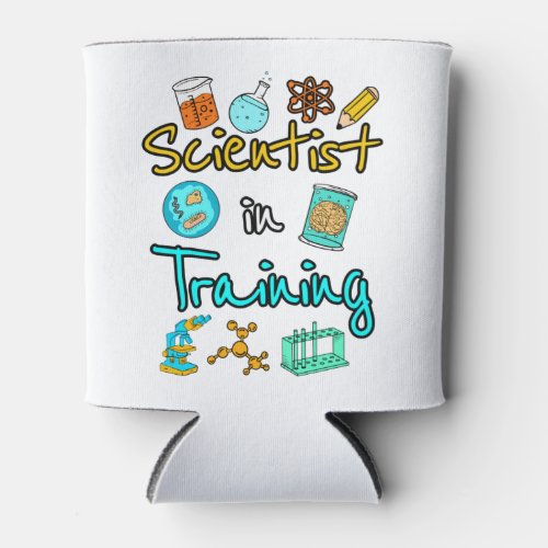 Scientist in Training Science Lover STEM T_Shirt Can Cooler