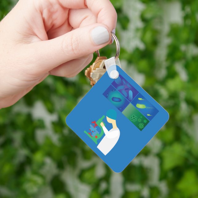 Scientist Keychain (Hand)