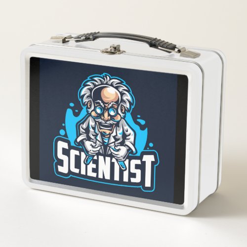 Scientist Metal Lunch Box