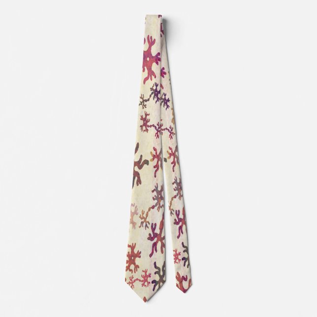 Scientist Neurons Neck Tie (Front)
