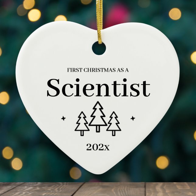 Scientist New Job First Christmas Ornament (Scientist New Job First Christmas Ornament
)