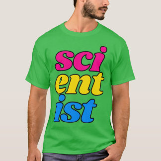 scientist pansexual vertical border 1 T-Shirt