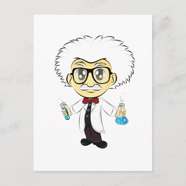 Scientist Postcard (Front)