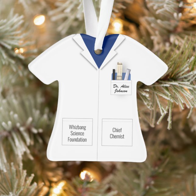 Scientist  Profession Ornament (Tree)