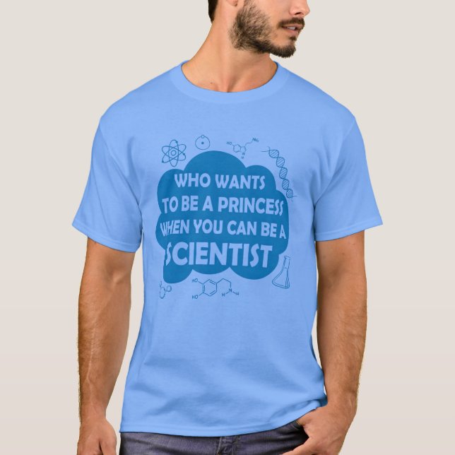 Scientist saying physicist physics gift friend T-Shirt (Front)