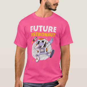 Scientist Space Travel Rocket  Dabbing Future Astr T-Shirt