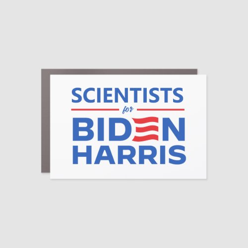 Scientists for Biden Harris Car Magnet