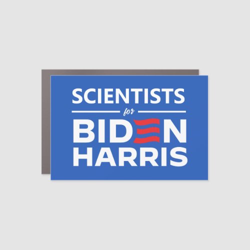 Scientists for Biden Harris Car Magnet
