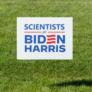 Scientists for Biden Harris Sign