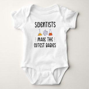 Scientists Make The Cutest Babies -Funny Scientist Baby Bodysuit