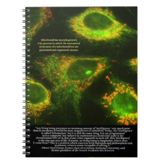Scientists Say ... Grasse Quote and Mitochondria Notebook
