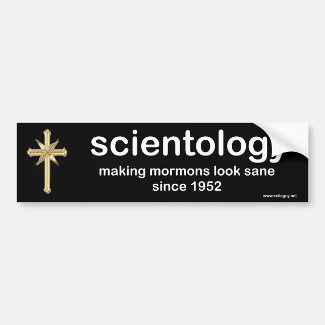Scientology Bookmark scientology bumper sticker | Zazzle