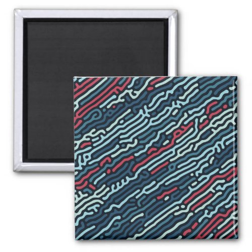 Scifi Abstract Turing Pattern Magnet