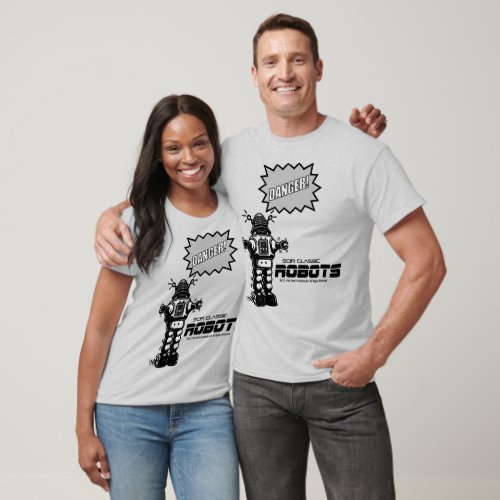 SCIFI Classic Robots T_Shirt 