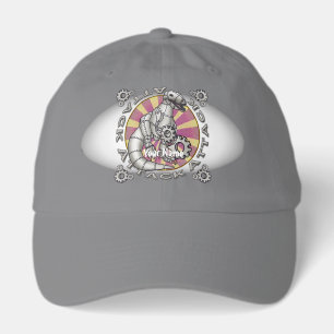 Scifi dinosaur robot hat