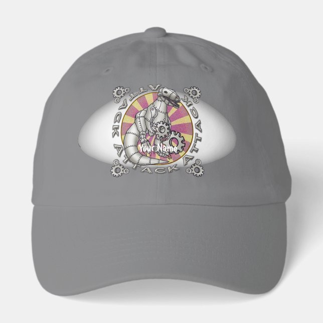 Scifi dinosaur robot   hat (Front)