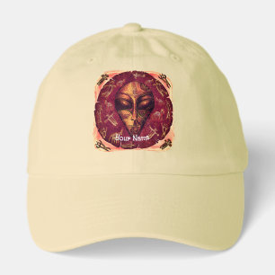 Scifi Runic Alien Trucker Hat