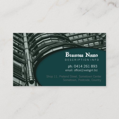 Scifi Skies Business Card