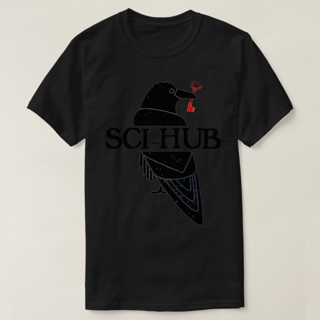 Scihub PhD  T-Shirt (Design Front)
