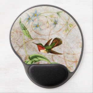 Scintillant Hummingbird Gel Mouse Pad