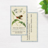 Scintillant Hummingbird Personalized Media Cards (Desk)