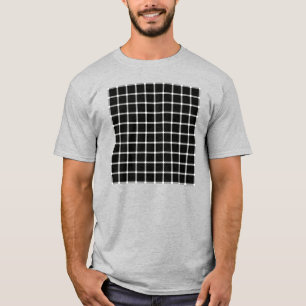 Scintillating Grid Optical Illusion T-Shirt