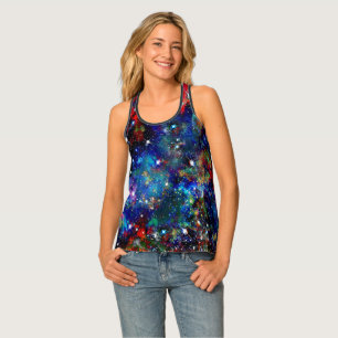Scintillation Racer Back Tank Top