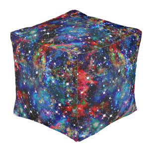 Scintillation Star Field Pouf