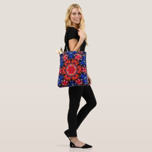 Scintillation Stellar Kaleid Tote Bag