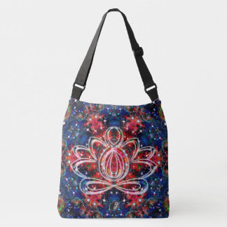 Scintillation Zen Lotus Crossbody Bag