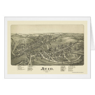 Scio, OH Panoramic Map - 1899a