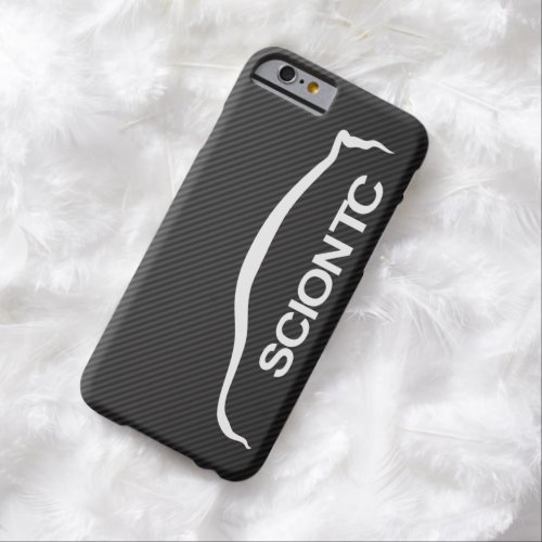 Scion TC Silhouette Logo on Faux Carbon Barely There iPhone 6 Case