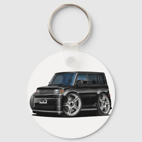 Scion XB Black Car Keychain