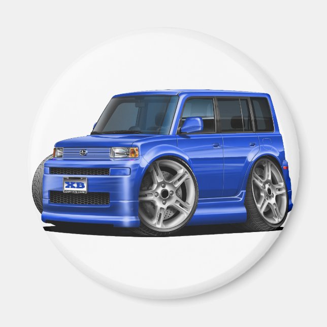 Scion XB Blue Car Magnet (Front)