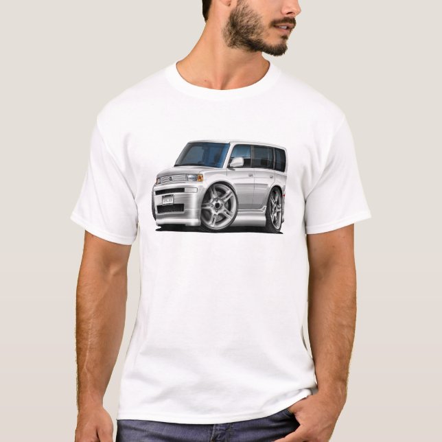 Scion XB White Car T-Shirt (Front)