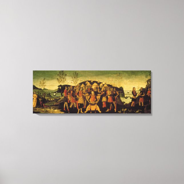 Scipio Africanus , Roman general Canvas Print (Front)