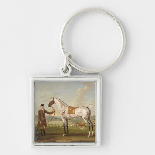 Scipio Colonel Roches Spotted Hunter c1750 oi Keychain