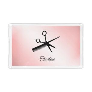 Scissor and Comb Personal Vanity Tray