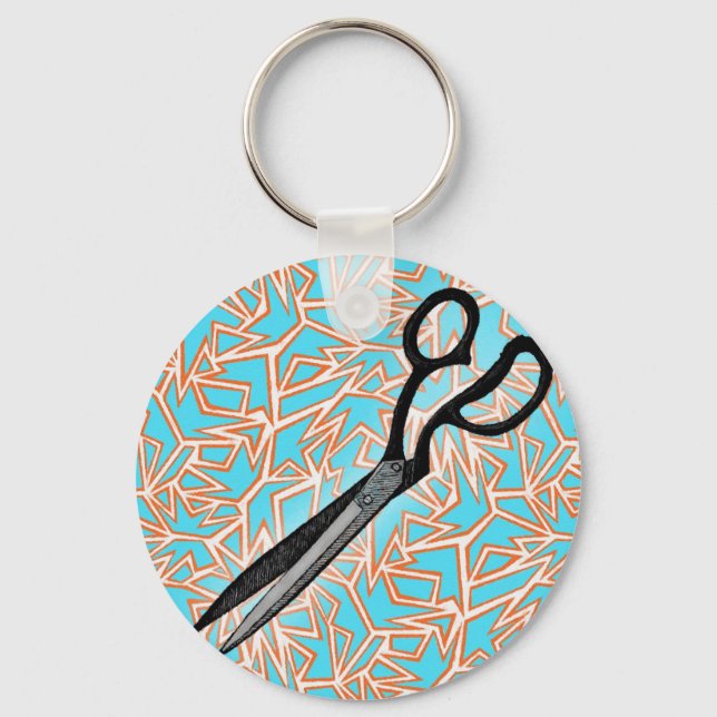 Scissor Art Keychain (Front)