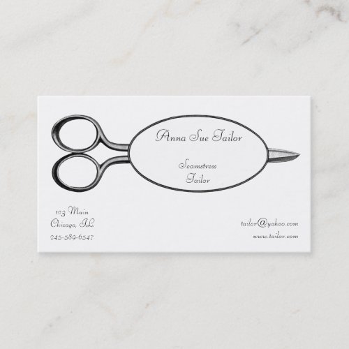 Scissor Business Card
