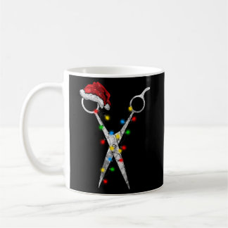 Scissor Hairstylist Santa Hair Stylist Coffee Mug